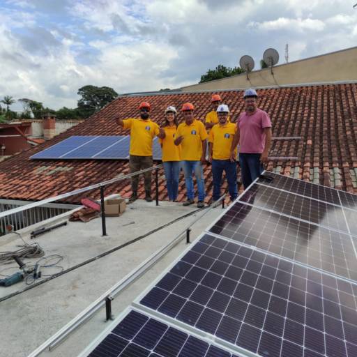 Instalação de Sistema Solar em Chácara realizada em Suzano por AS Solar Import - Energia Solar