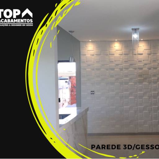 PAREDE 3D por Top Acabamentos
