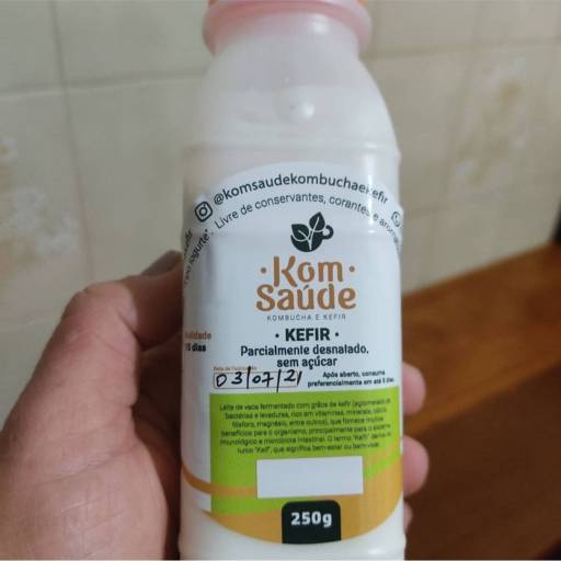 Iogurt Natural  por Komsaúde Kombucha e Kefir