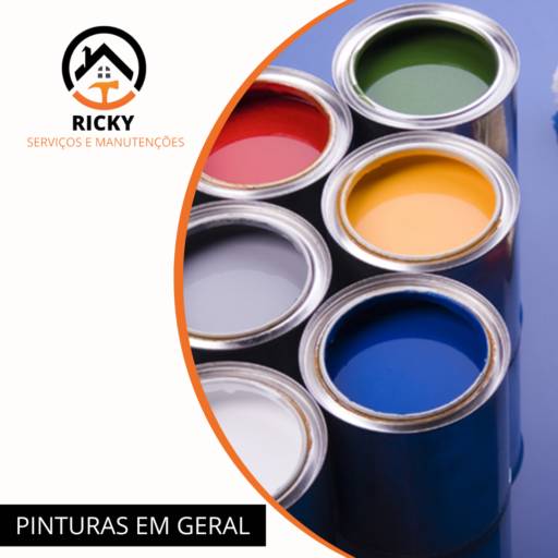 PINTURAS EM GERAL  por Ricky Serviços e Manutenções