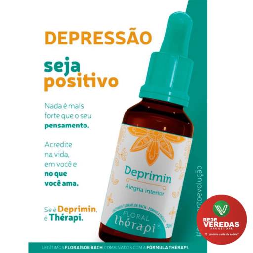 Florais de Bach para Depressão por DROGARIA REDE VEREDAS - FARMÁCIA EM DIVINÓPOLIS