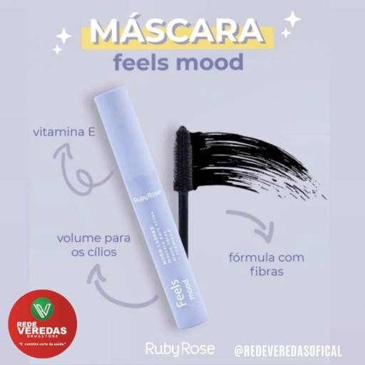 Máscara para Cílios Feels Mood por DROGARIA REDE VEREDAS - FARMÁCIA EM DIVINÓPOLIS