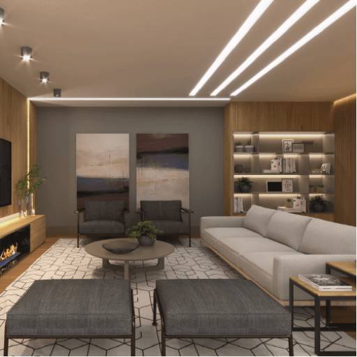 Sala por Sofisticato Ambientes