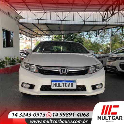 CIVIC 2.0 16V 4P FLEX LXR AUTOMÁTICO em Bauru por Mult Car Bauru