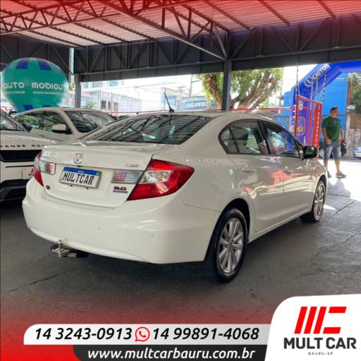 CIVIC 2.0 16V 4P FLEX LXR AUTOMÁTICO em Bauru por Mult Car Bauru