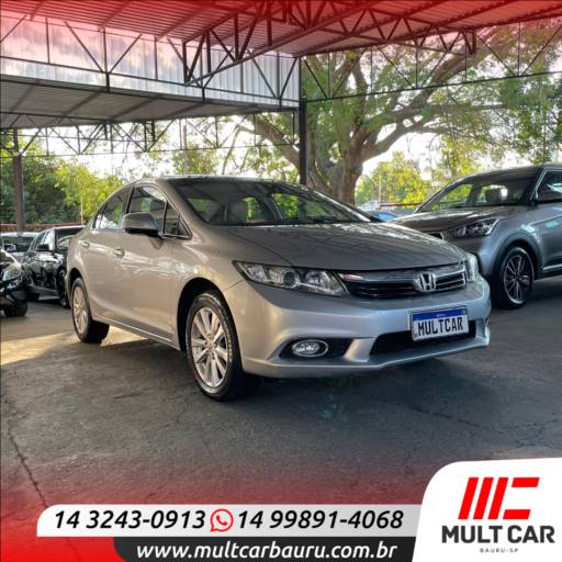CIVIC 2.0 16V 4P FLEX LXR AUTOMÁTICO em Bauru por Mult Car Bauru