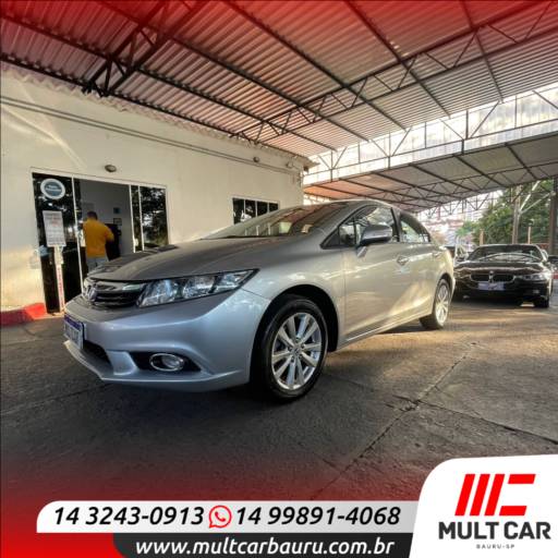 CIVIC 2.0 16V 4P FLEX LXR AUTOMÁTICO em Bauru por Mult Car Bauru