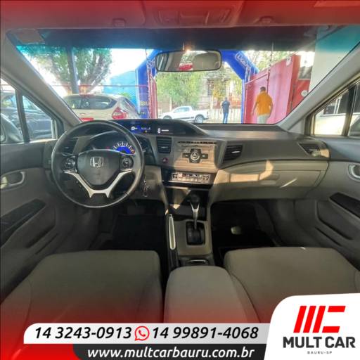 CIVIC 2.0 16V 4P FLEX LXR AUTOMÁTICO em Bauru por Mult Car Bauru