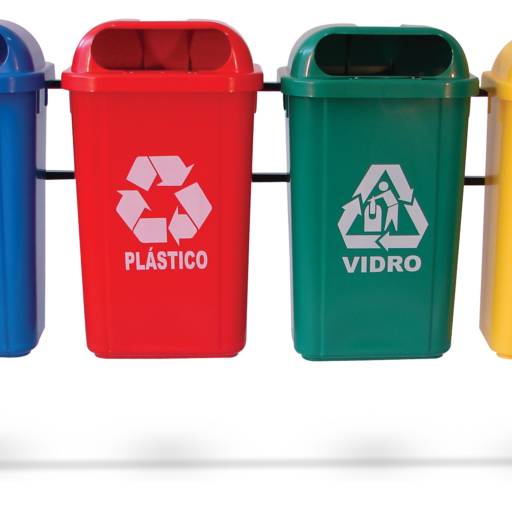 Kit Cestos de Lixo 50l - Bauru e Região em Bauru, SP por SoftPlas e Utilidades - Caixas Plásticas Bauru