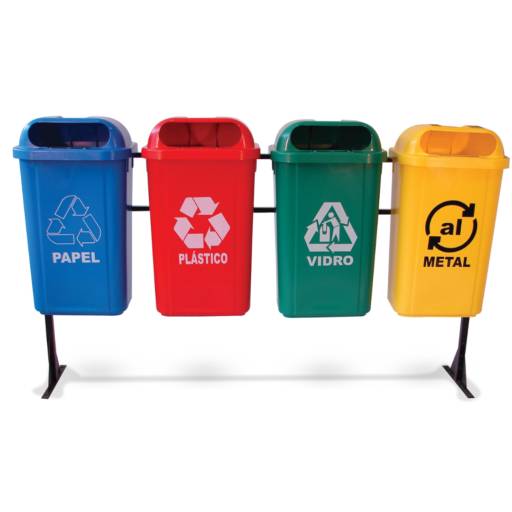 Kit Cestos de Lixo 50l - Bauru e Região em Bauru, SP por SoftPlas e Utilidades - Caixas Plásticas Bauru