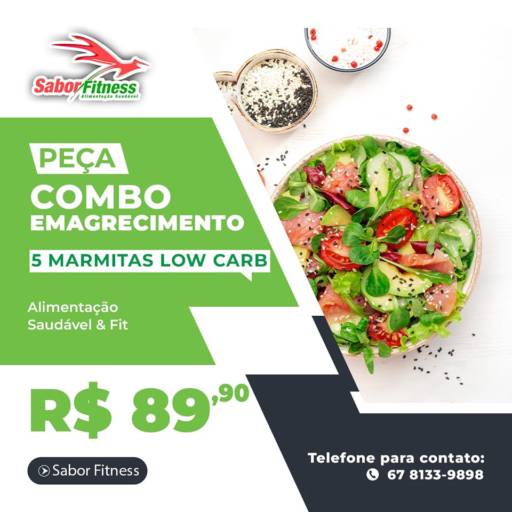 Combo Emagrecimento por Sabor Fitness