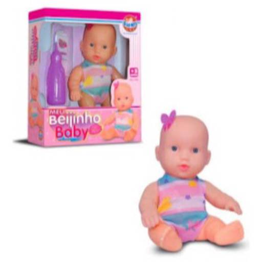 Comprar o produto de Boneca Beijinho Baby em Bauru  em Bonecas Bebê pela empresa Mix Vista Alegre - Papelaria e Armarinho em Bauru, SP por Solutudo