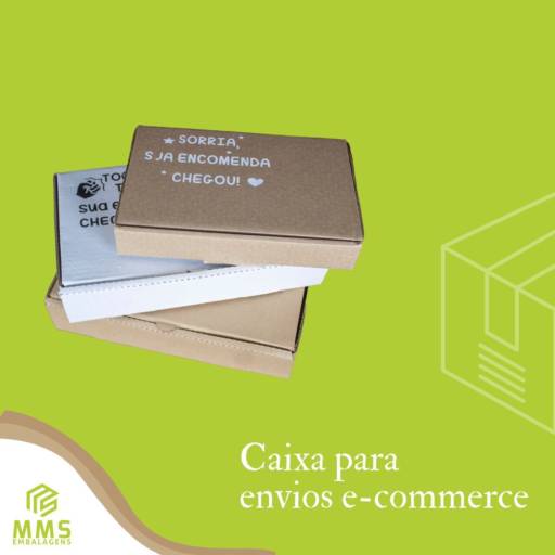 Caixa para Envio de E-Commerce