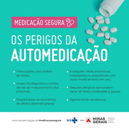Você já sabe, mas é importante reforçar: não tome medicamento sem prescrição médica!