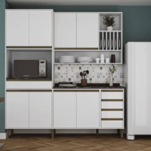 Cozinha Modulada por Milanesi Planejados 