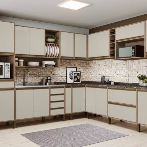 Cozinha Modulada por Milanesi Planejados 