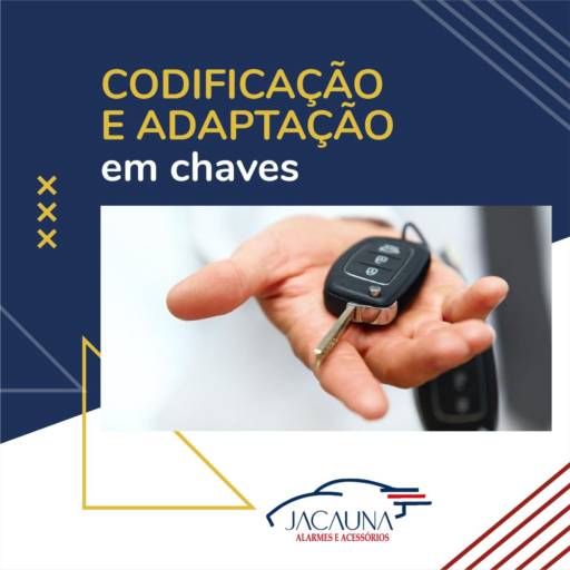 Codificação de chaves por JACAUNA ALARMES E ACESSORIOS - AUTO CENTER