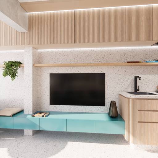Comprar a oferta de Projeto de Interiores em Design de Interiores pela empresa Studio Amarelo Arquitetura em Ninho Verde II Eco Residence, SP por Solutudo