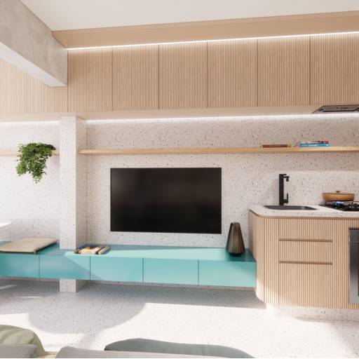 Projeto de Interiores em São Paulo, SP por Studio Amarelo Arquitetura