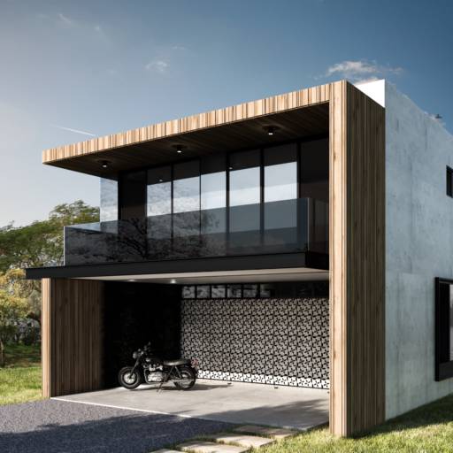 Projeto de Arquitetura em Ninho Verde II Eco Residence, SP por Studio Amarelo Arquitetura