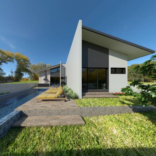Projeto Arquitetônico em Ninho Verde II Eco Residence, SP por Studio Amarelo Arquitetura