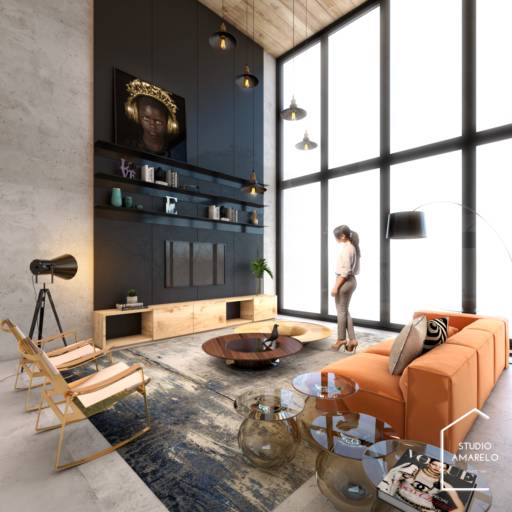 Design de Interiores em Ninho Verde II Eco Residence, SP por Studio Amarelo Arquitetura