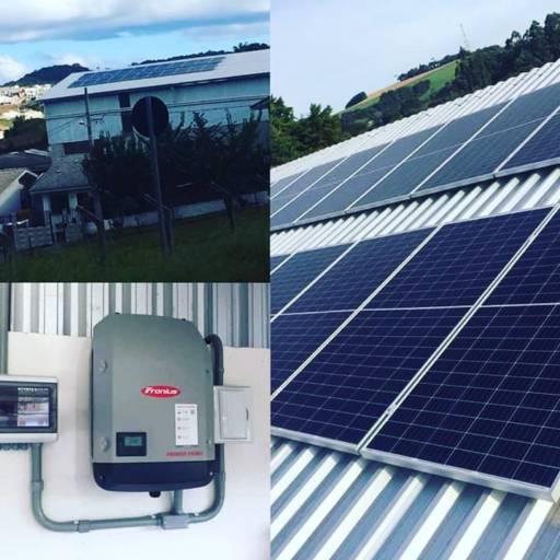 Sistema de energia solar para comércio