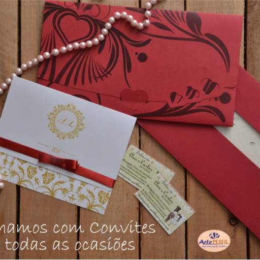 Convites para Casamento em Bauru  por Arte Perfil Representações Gráfica e Fotografias 