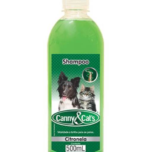 Shampoo Citronela Branqueador 500ml Canny&Cat's