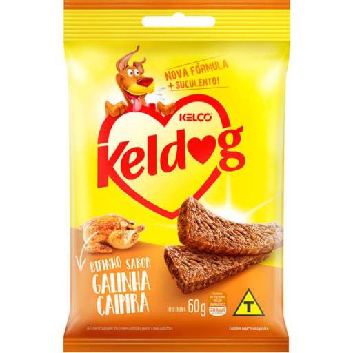 Bifinho Keldog para Cães Sabor Galinha Caipira - 60g