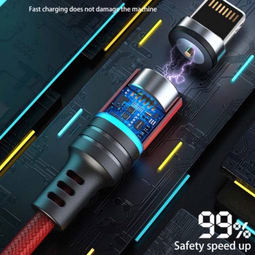 Cabo Magnético Carregamento 3 Em 1 Micro Usb V8 por Animo Magazine