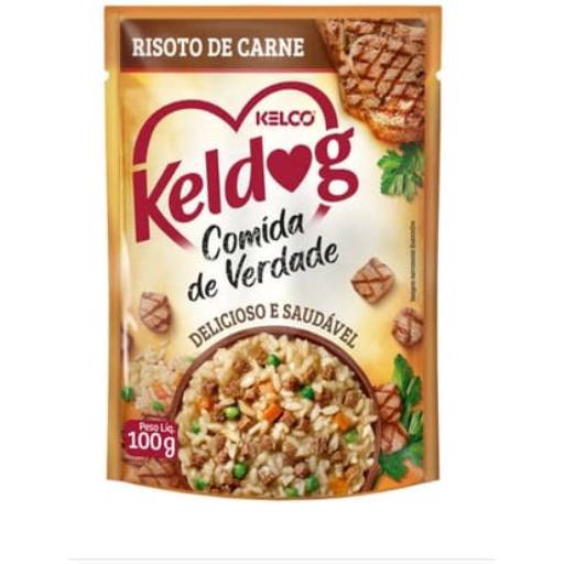 Sachê Keldog Risoto Carne 100g
