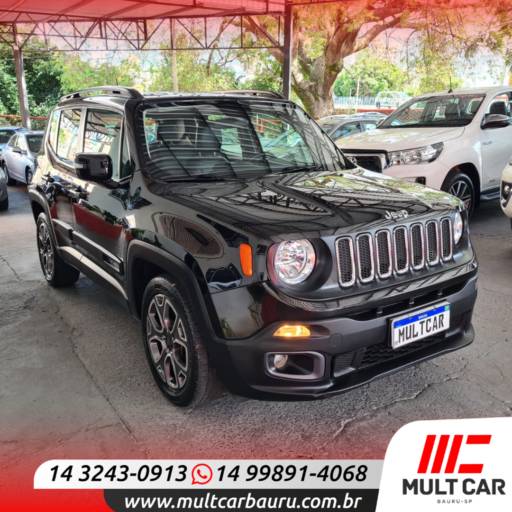 RENEGADE 1.8 16V 4P FLEX LONGITUDE AUTOMÁTICO por Mult Car Bauru