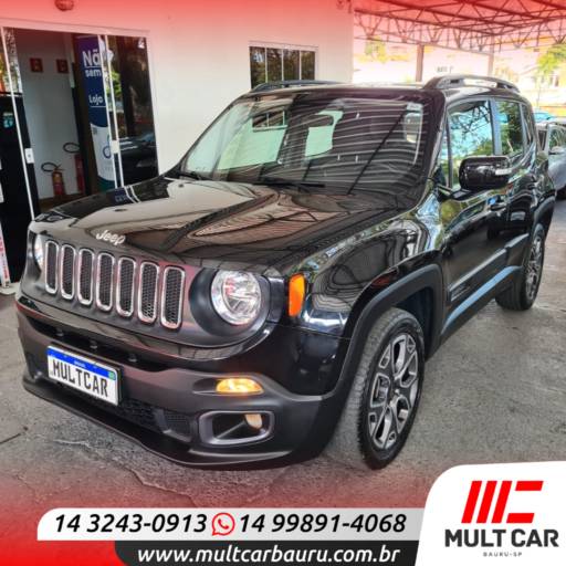 RENEGADE 1.8 16V 4P FLEX LONGITUDE AUTOMÁTICO por Mult Car Bauru