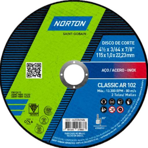 Disco Norton Classic por Central Tintas