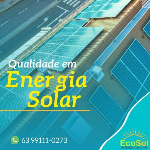 Comprar o produto de Energia Solar em Araguaína em Energia Solar pela empresa EcoSol em Araguaína, TO por Solutudo