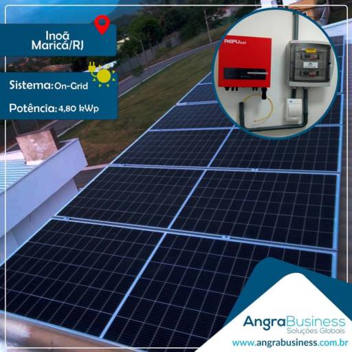 Comprar o produto de Energia Solar em Mogi Guaçu em Energia Solar pela empresa AngraEnergy em Nova Iguaçu, RJ por Solutudo