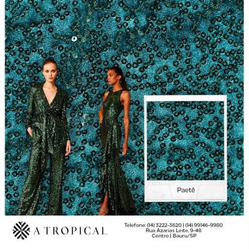 Tecido - Paête em Bauru  por A Tropical Tecidos 