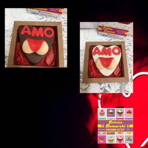 Kit de Doces para Dia dos Namorados +18 por Delícias Demarchi