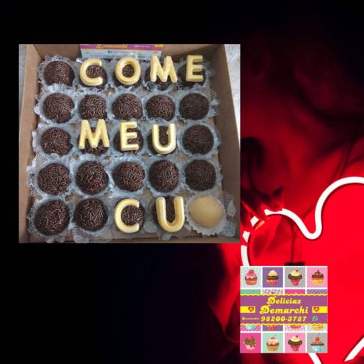 Kit de Doces para Dia dos Namorados +18 por Delícias Demarchi