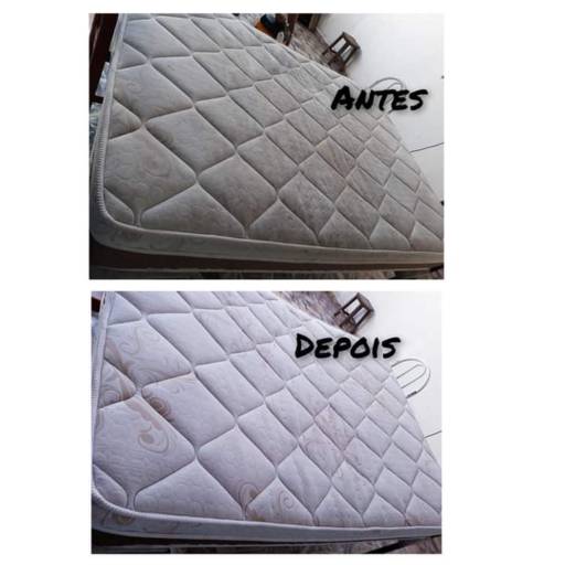 Limpeza de estofados em colchão