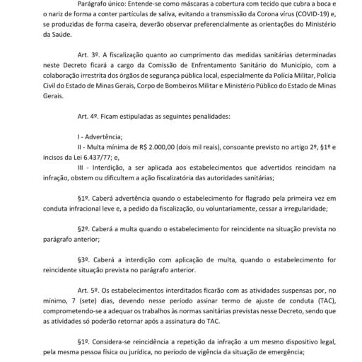 Decreto 5.055 de 03/ junho 2022 por Prefeitura Municipal de Leopoldina-MG