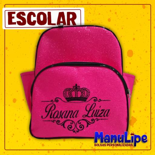 Bolsas Escolares Personalizadas por Manulipe Bolsas 