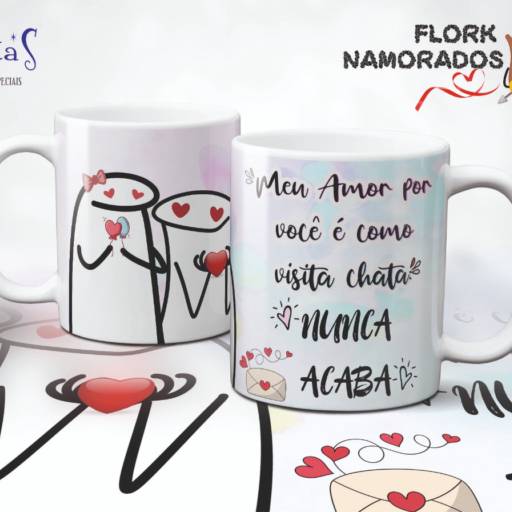 Presente para os dias dos namorados  por Canelika's Canecas Personalizadas
