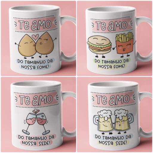 Presente para os dias dos namorados  por Canelika's Canecas Personalizadas
