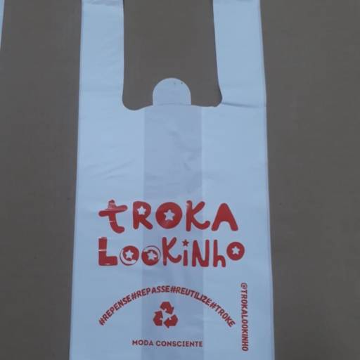 Sacolas, personalizadas para Mercados, Padarias, Lojas etc por PA Sacolas e Bexigas Personalizadas