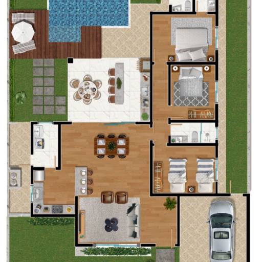 Arquitetura por Luiza Sforsin Bueno