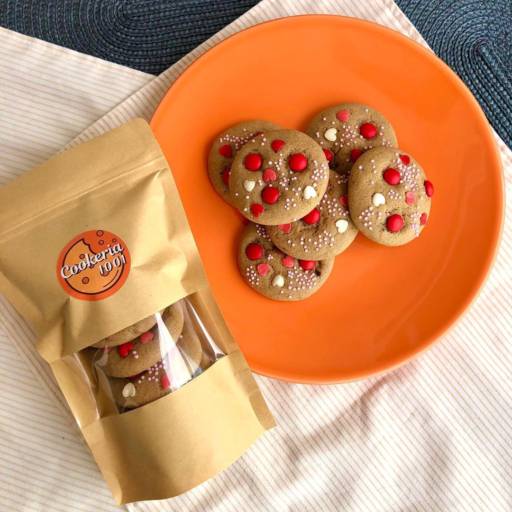 Comprar o produto de Mini Cookies de Dia dos Namorados <3  em Doces pela empresa Cookeria 1001 em Bauru, SP por Solutudo