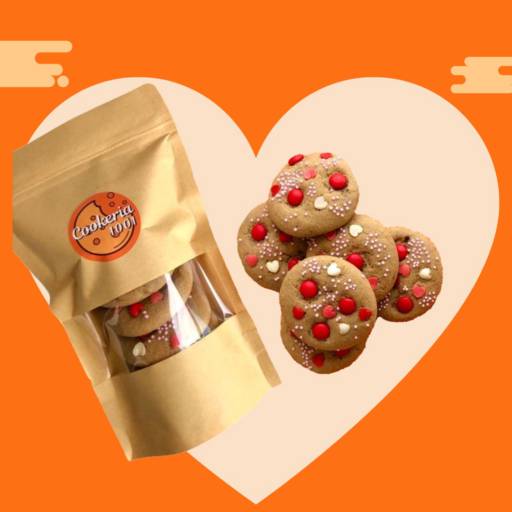 Mini Cookies de Dia dos Namorados <3  por Cookeria 1001