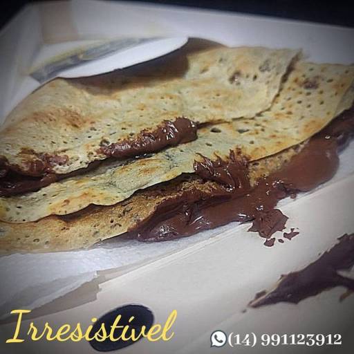 Crepe de Nutella em Bauru por Kreperie Lê Krepe